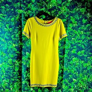 Canary Yellow Mini Dress